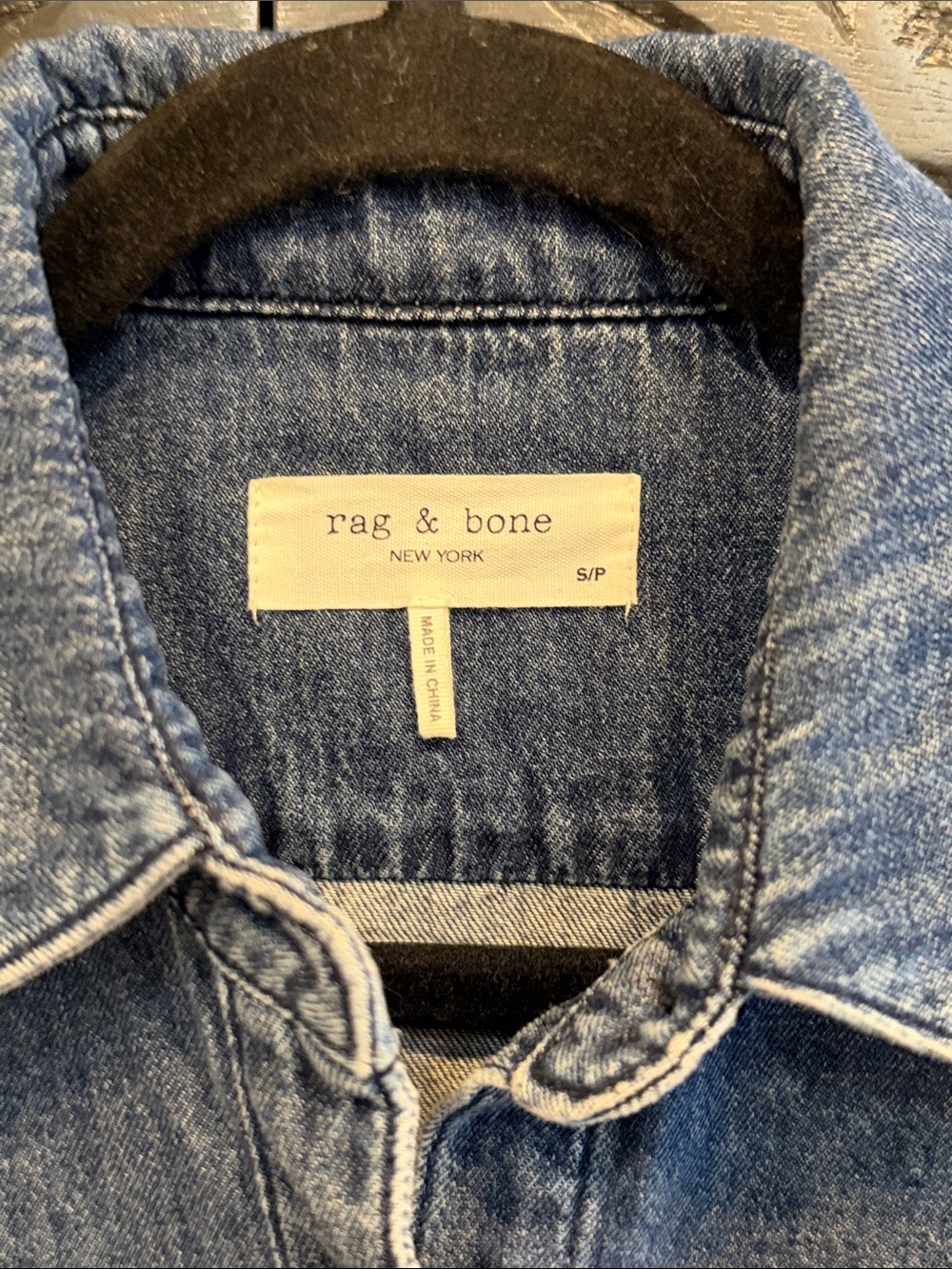 Rag & Bone Denim Button Down - Picture 2 of 3